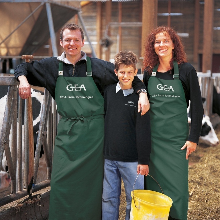 Фартук для доения водонепроницаемый. Размер L (125x118cm); 